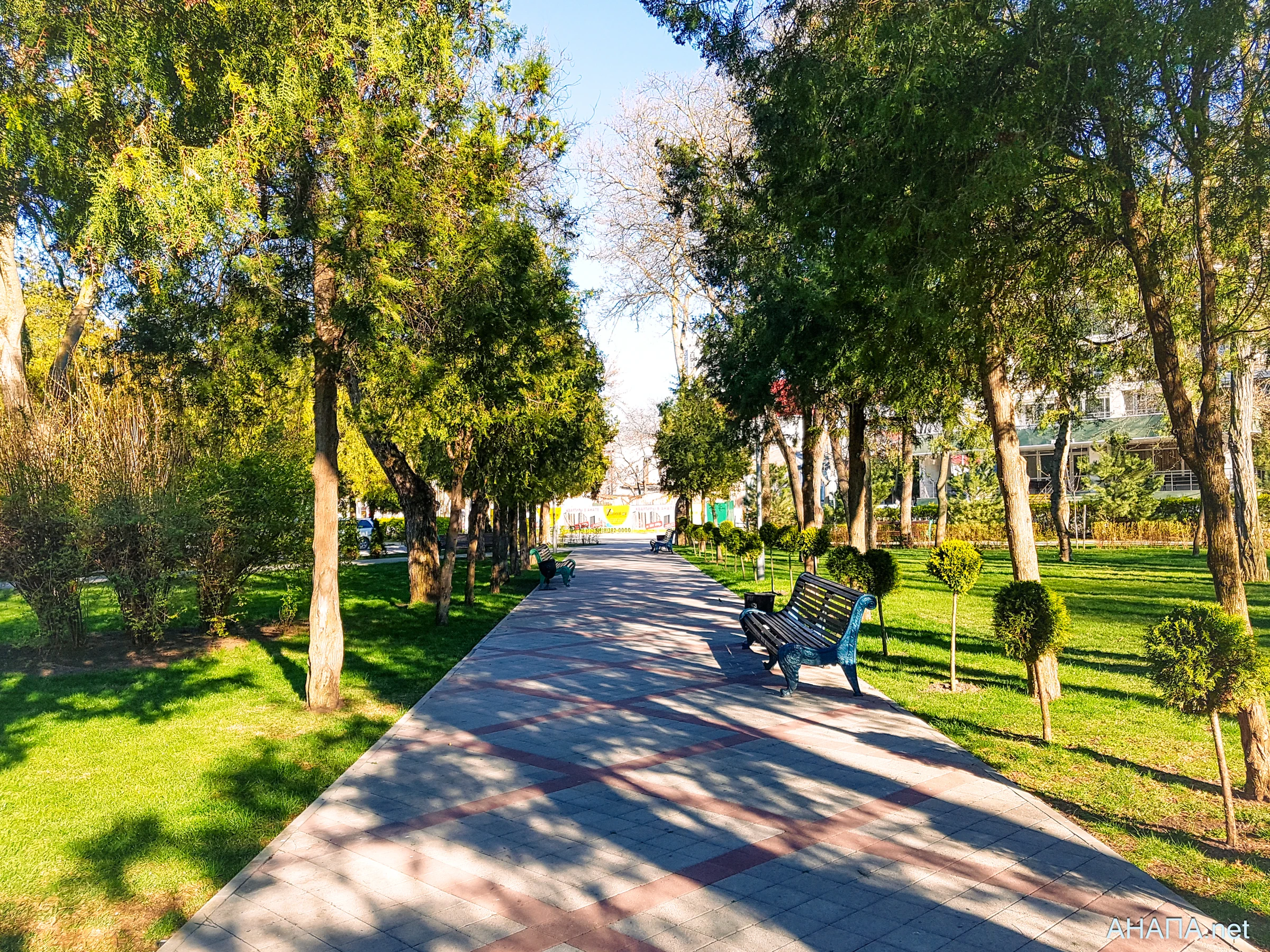 Мемориальный парк Анапы - аллея