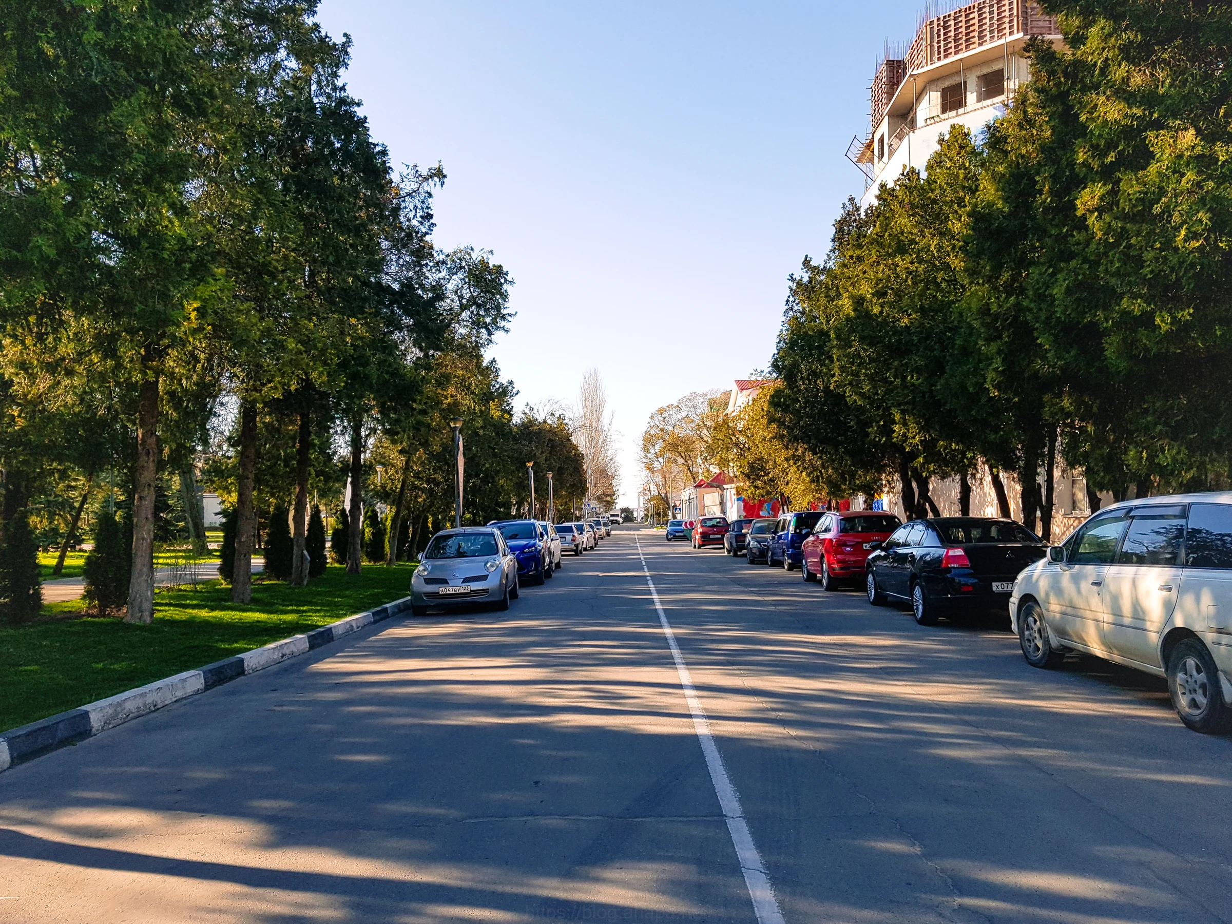 переулок Кордонный в Анапе