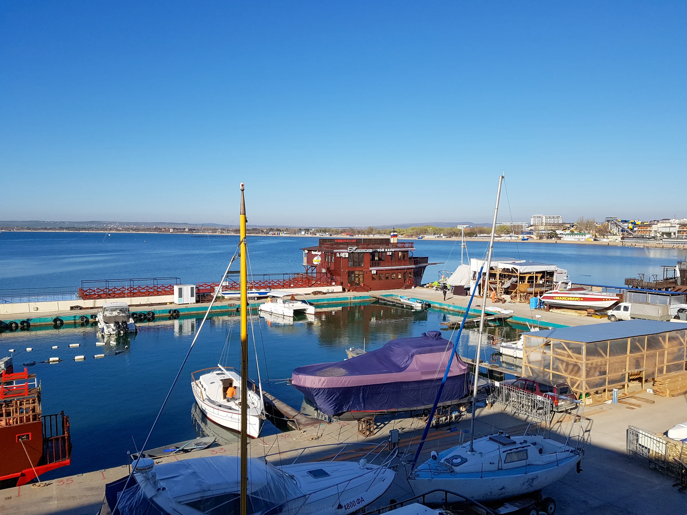 стоянка для яхт