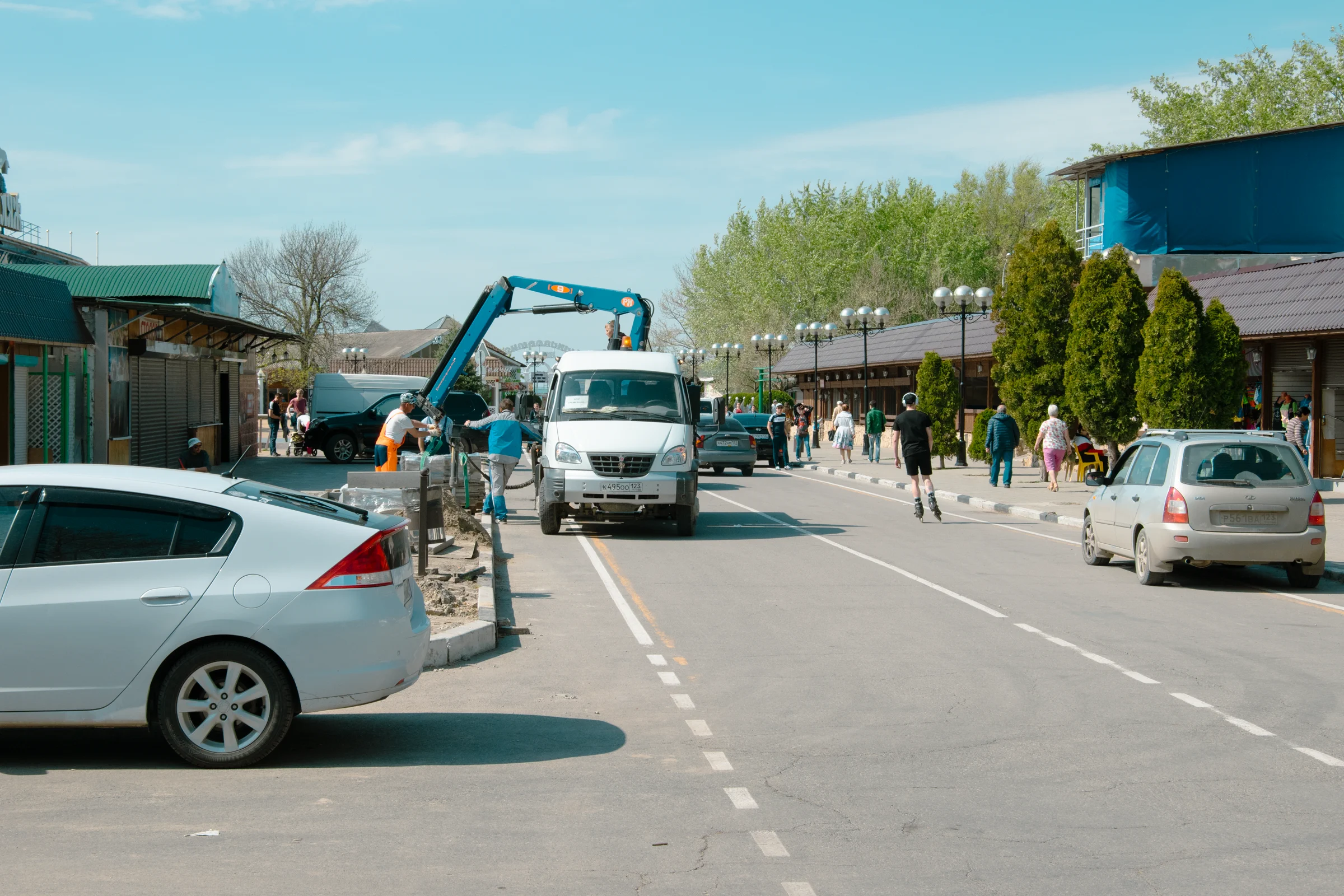 Апрель в Анапе это активная подготовка к курортному сезону