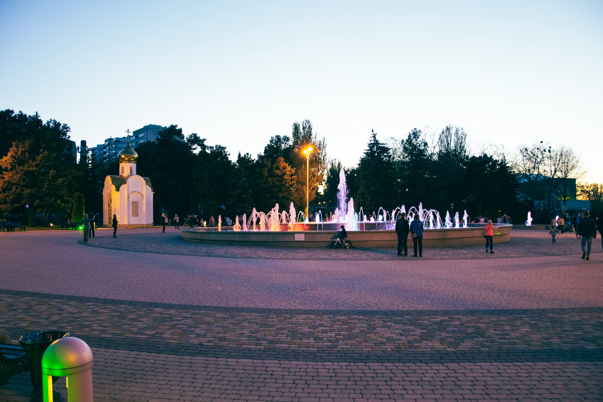 и еще фонтаны в Анапе