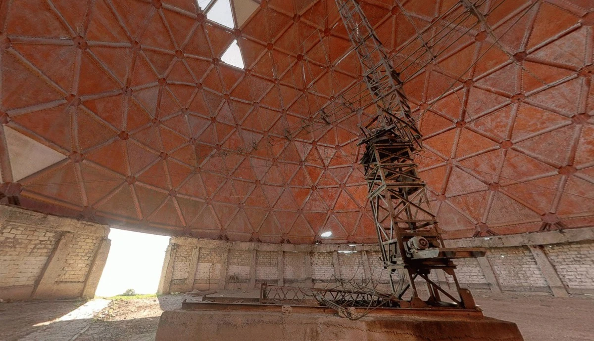 шары в Анапе вид изнутри