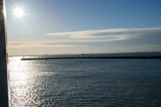 море, паром