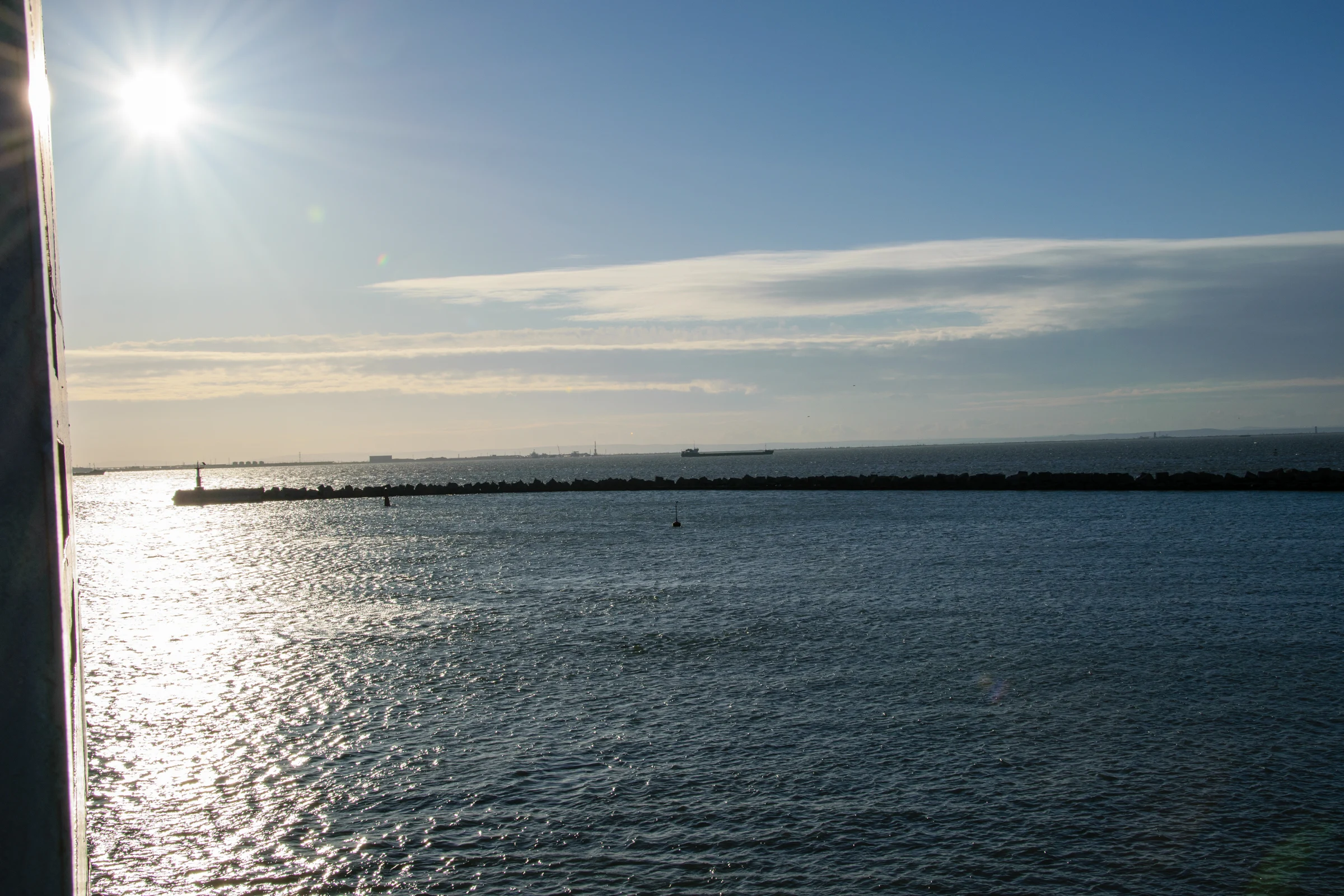 море, паром