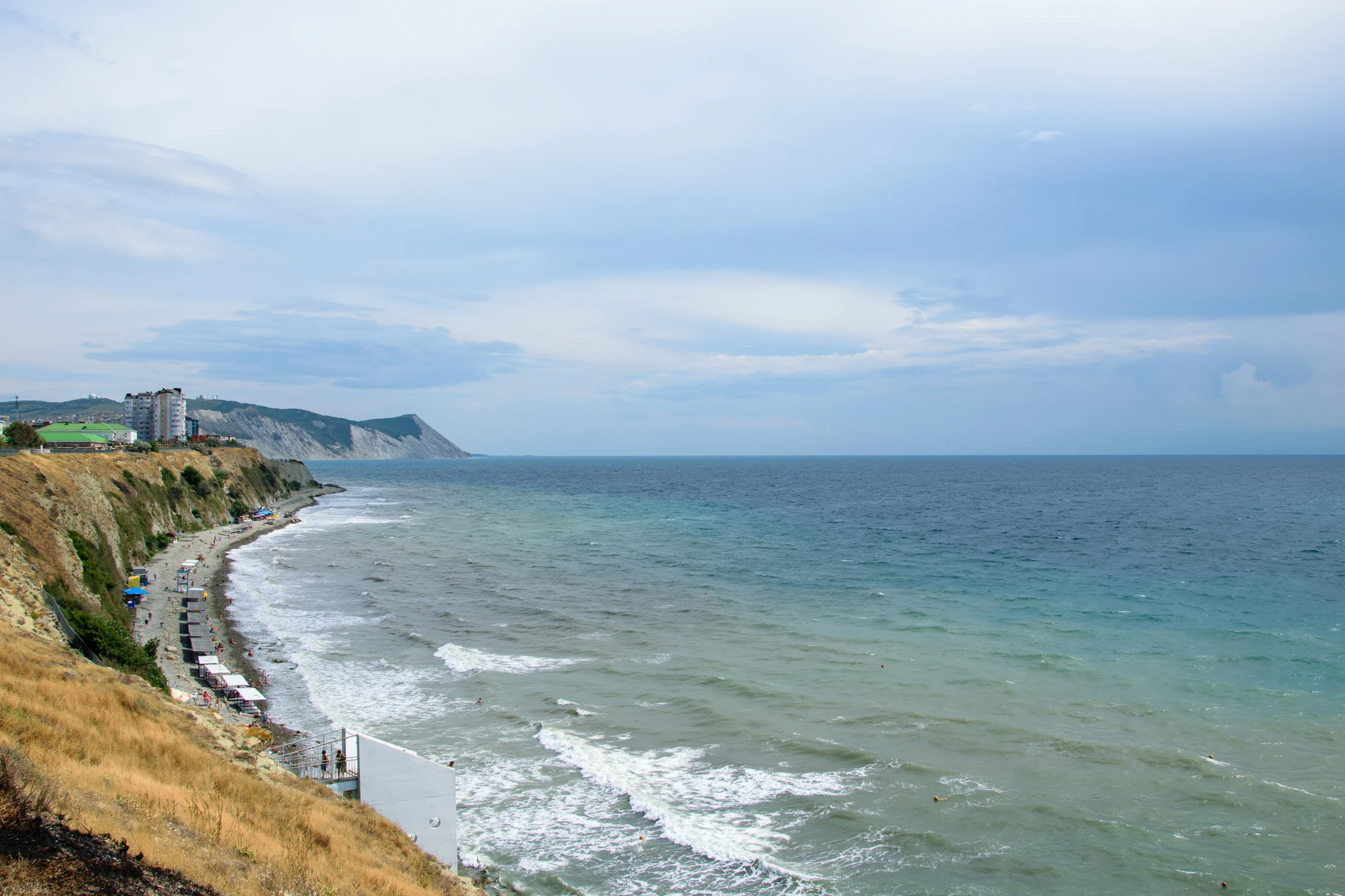 гора Лысая на горизонте