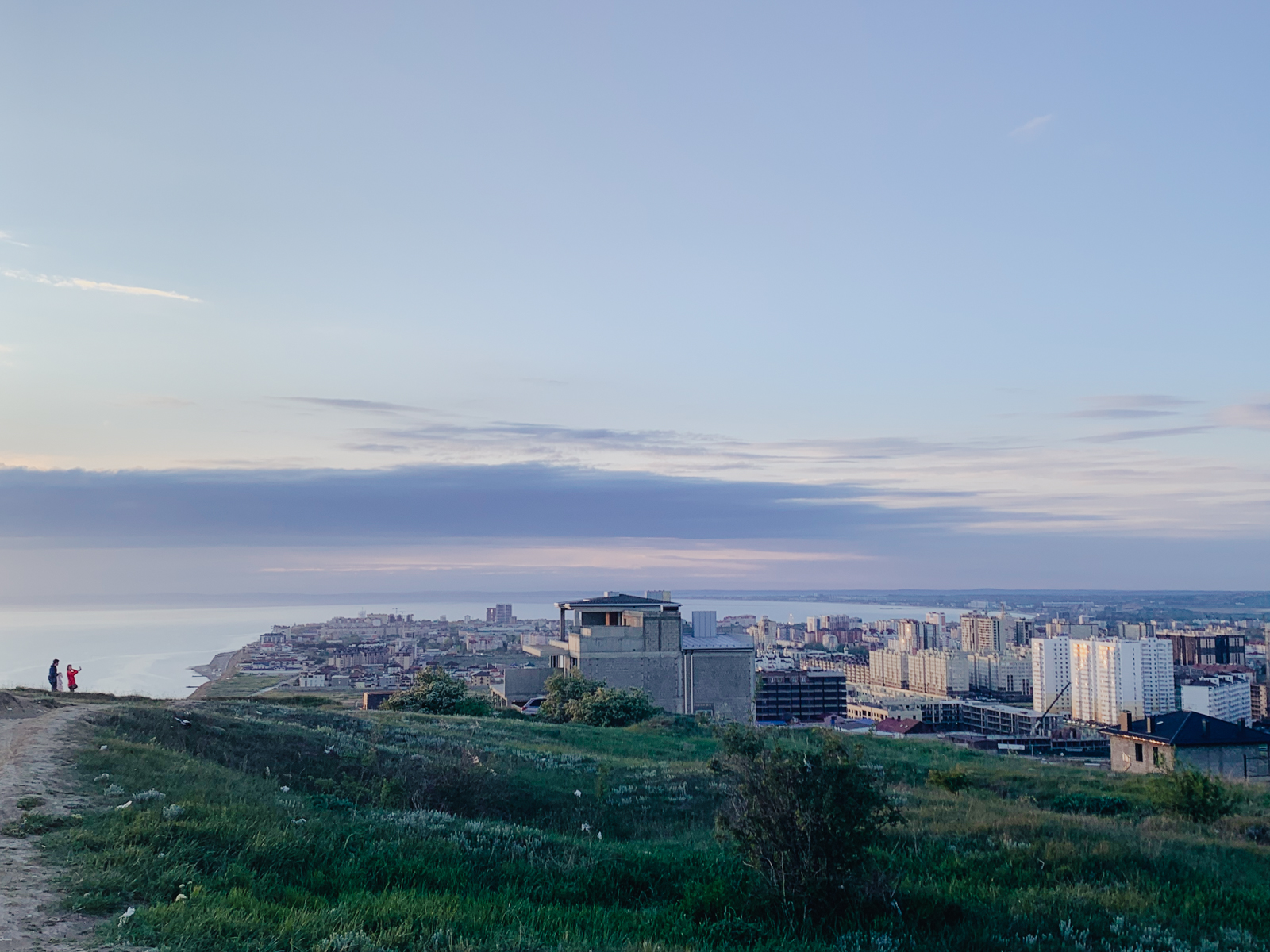 Вид на Анапу с Лысой горы