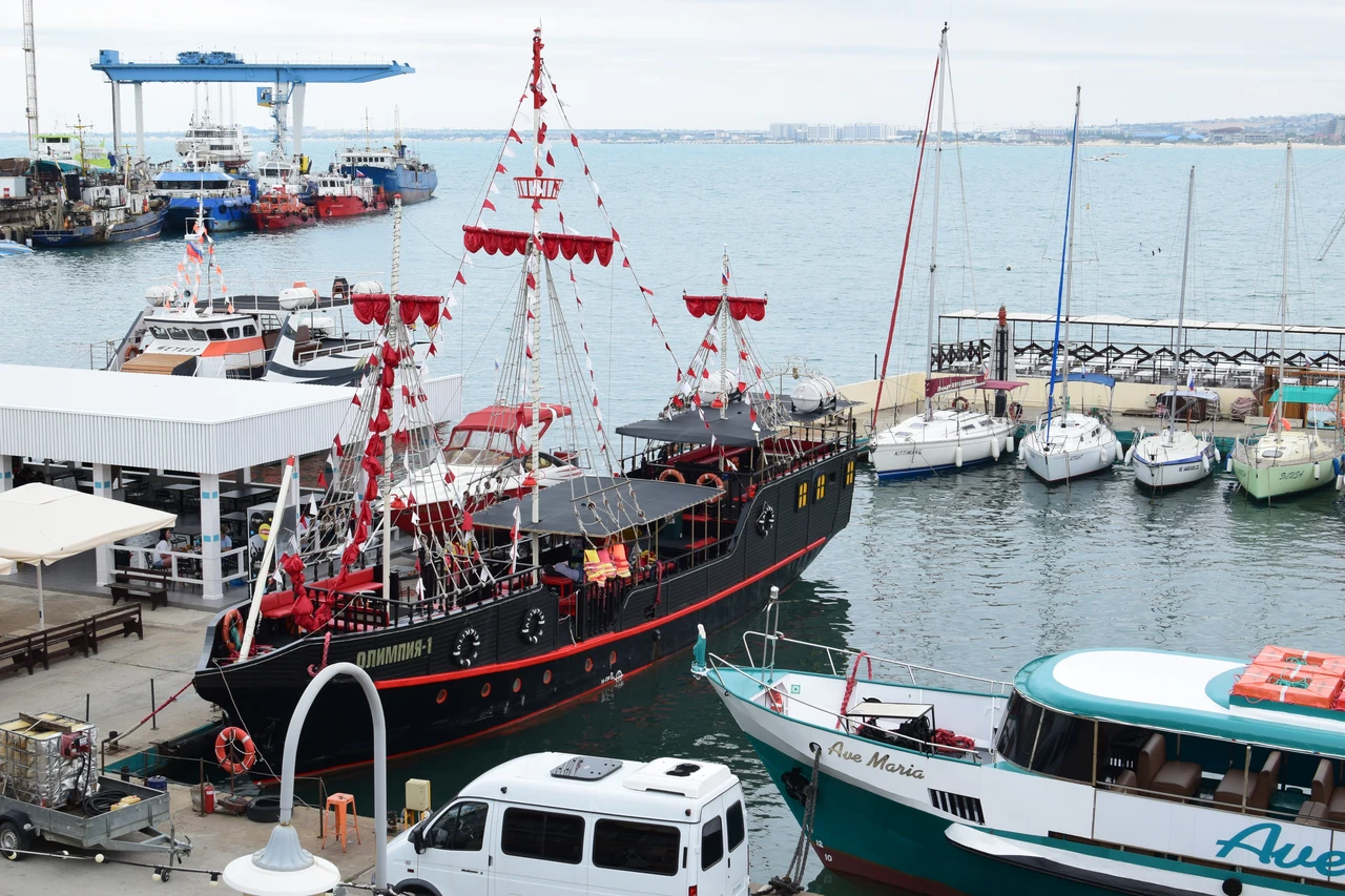 Яхтовая стоянка в Анапе