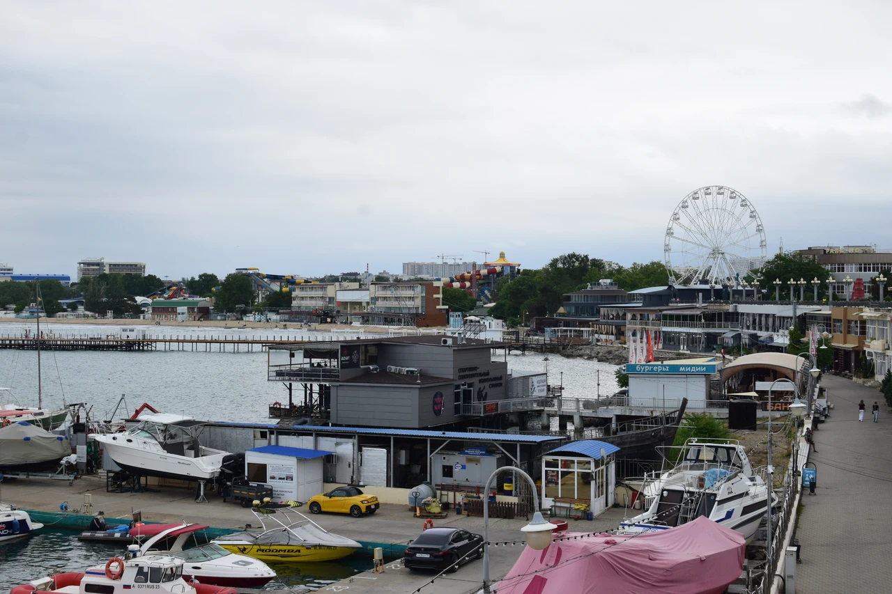 Анапа 2025 нижний ярус набережной.