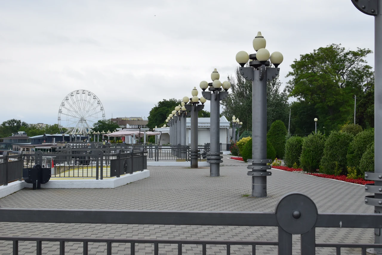 Набережная в Анапе 2025 июнь