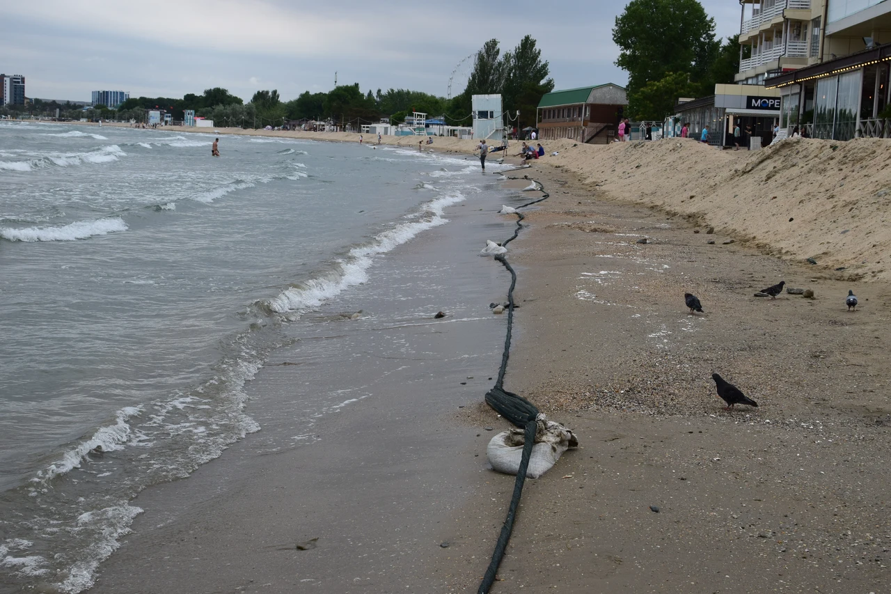 пляж в анапе 2025 июнь