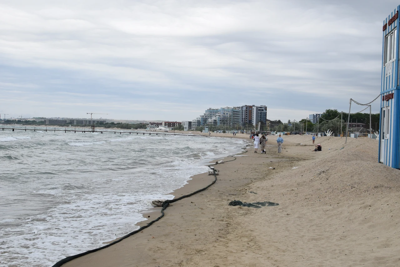 центральный пляж в анапе 2025