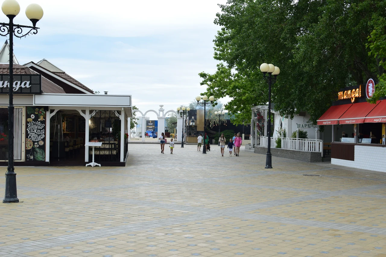 Анапа 2025 ворота на центральный пляж