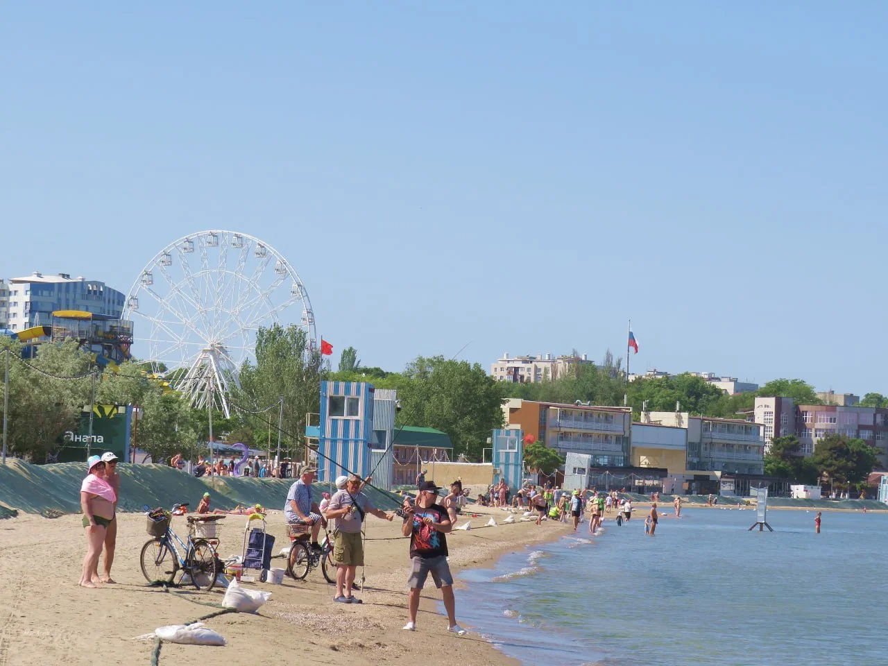 Море в Анапе - 08 июня 2025