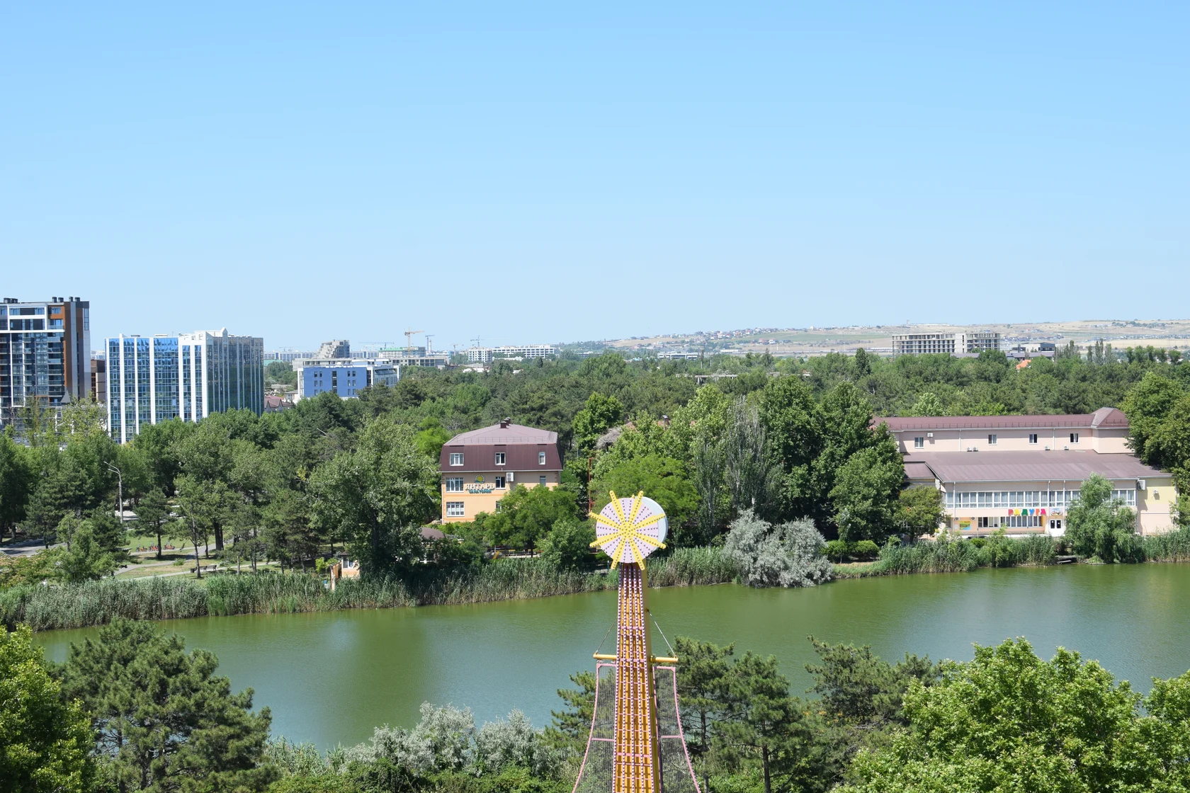 вид на речку Анапка