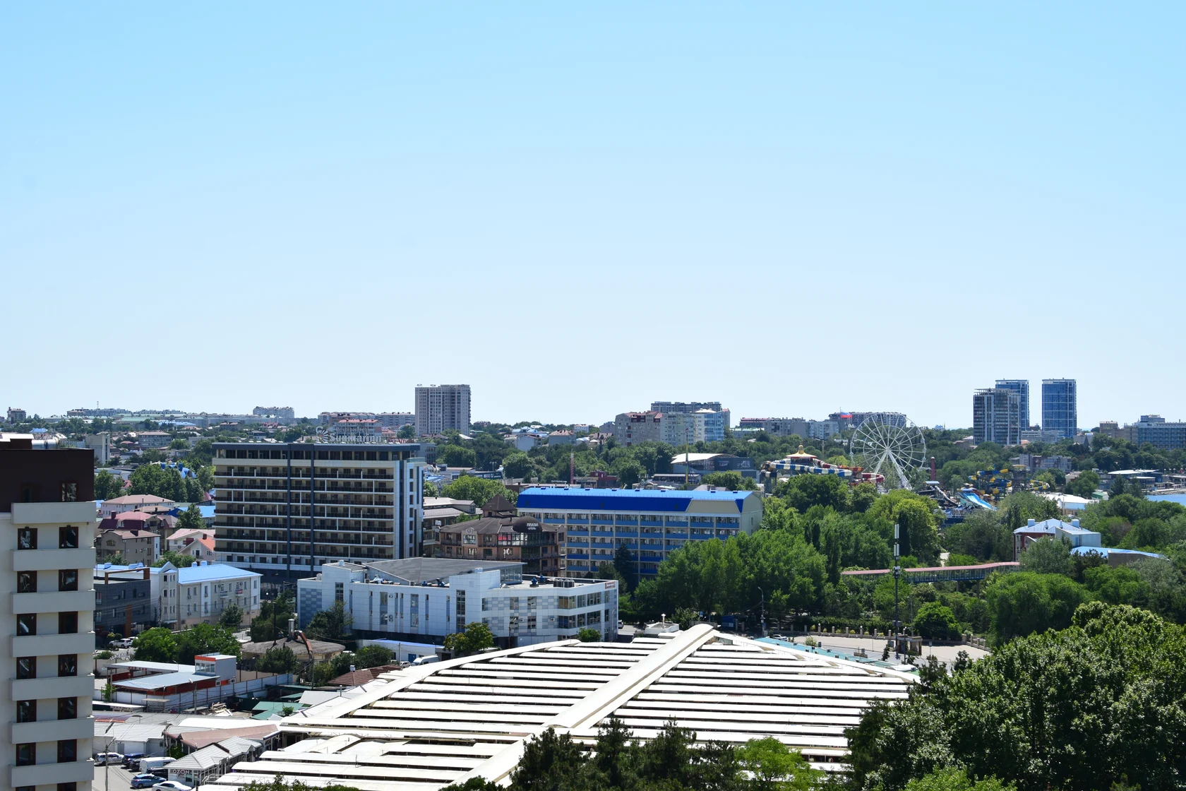 Вид на Анапу