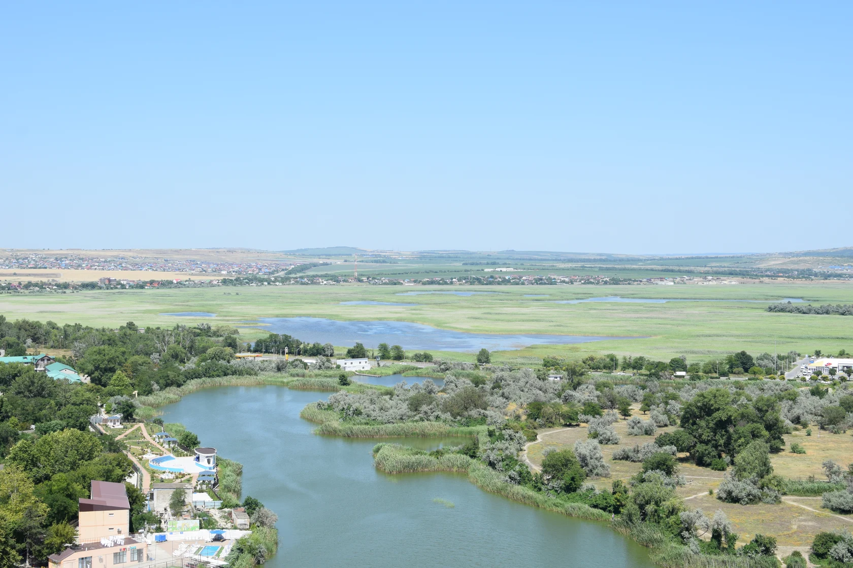 Анапка, плавни