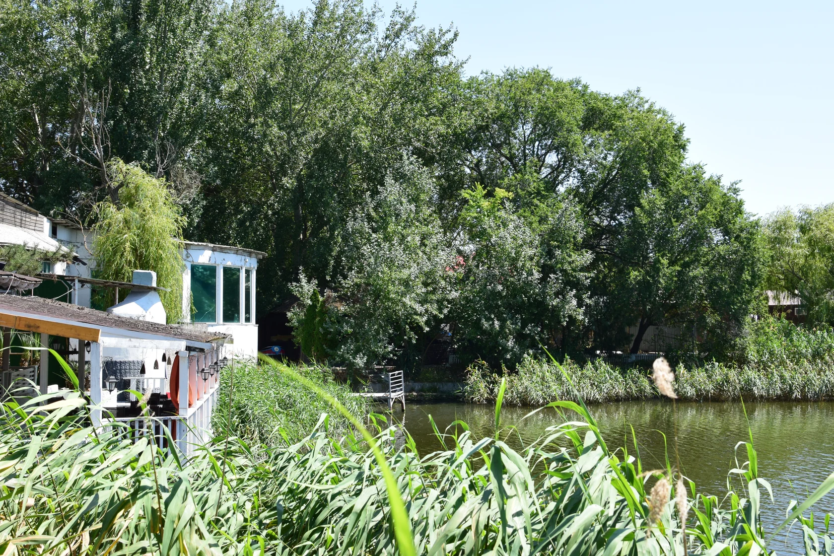 речка Анапка 2025, кафе