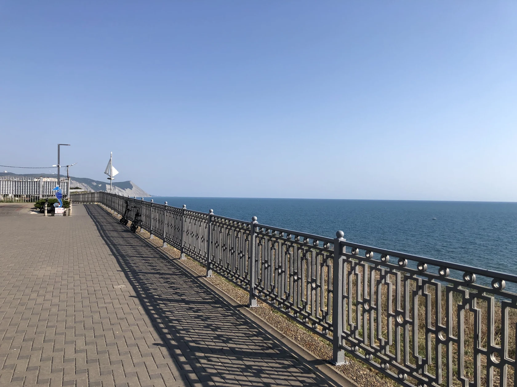 Высокий берег в Анапе, набережная