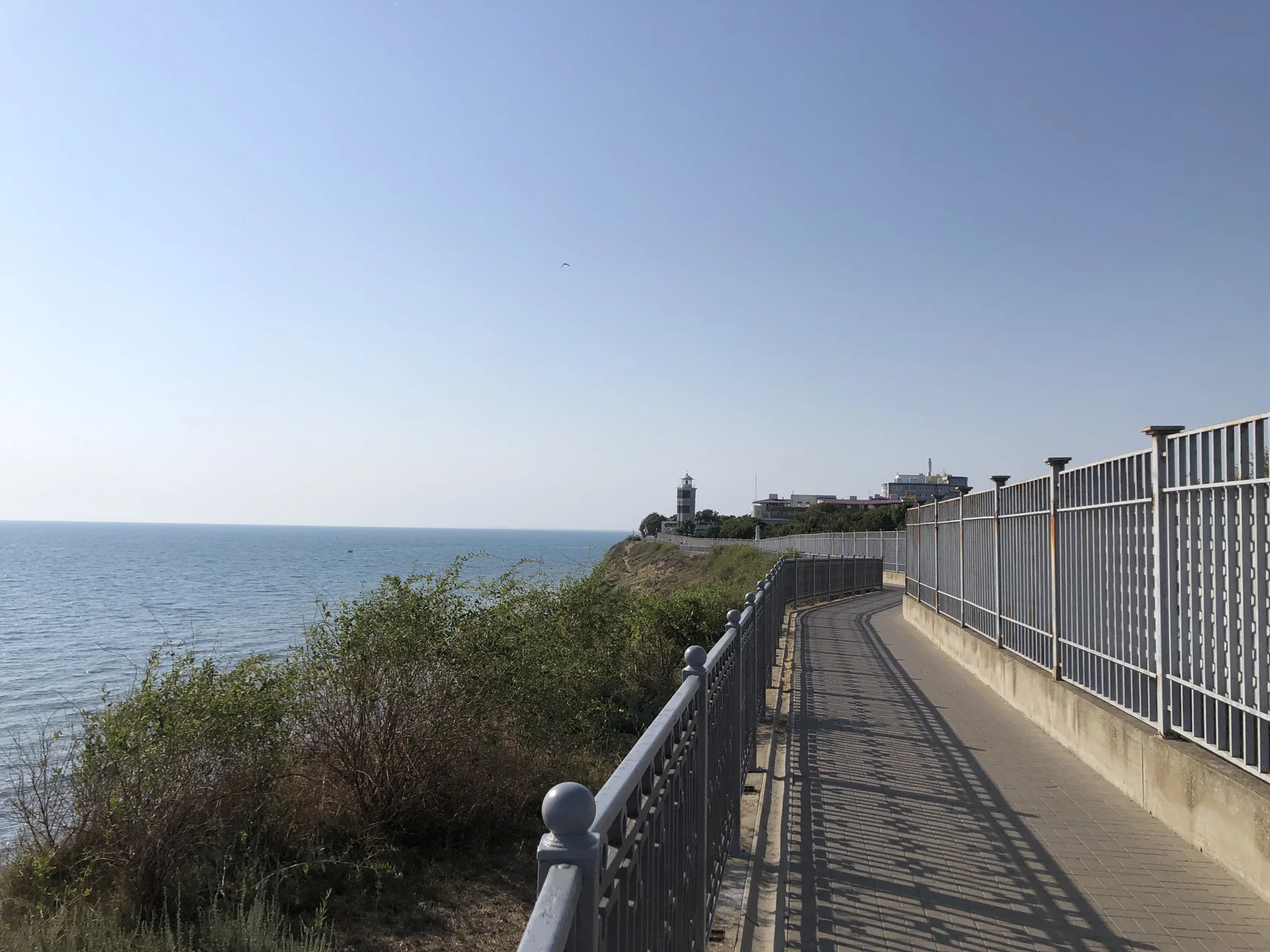 Высокий берег в Анапе, набережная