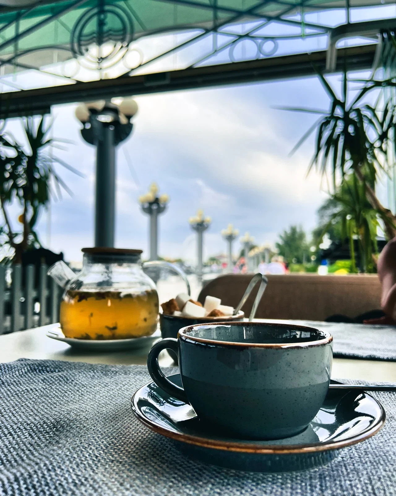 Кофе на набережной в Анапе