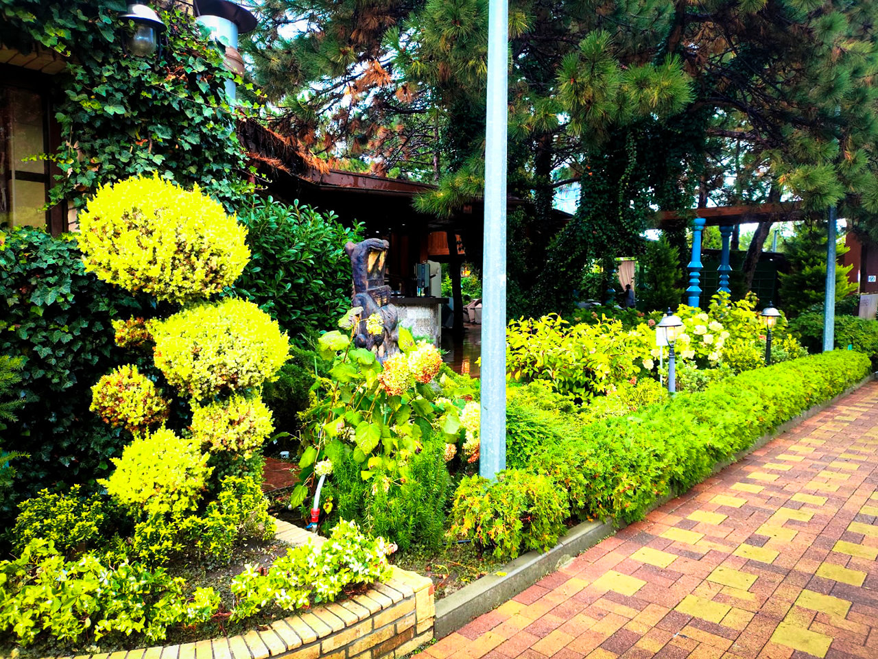 Анапа - октябрь 2025 - после дождя - набережная - фото 15