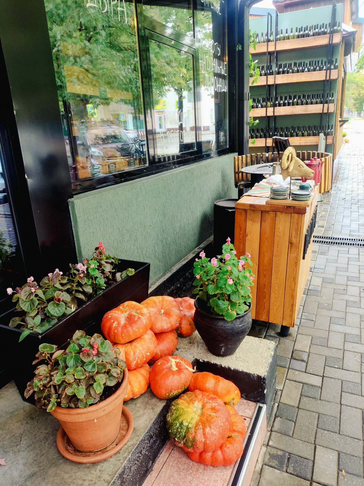 Анапа - октябрь 2025 - после дождя - набережная - фото 16