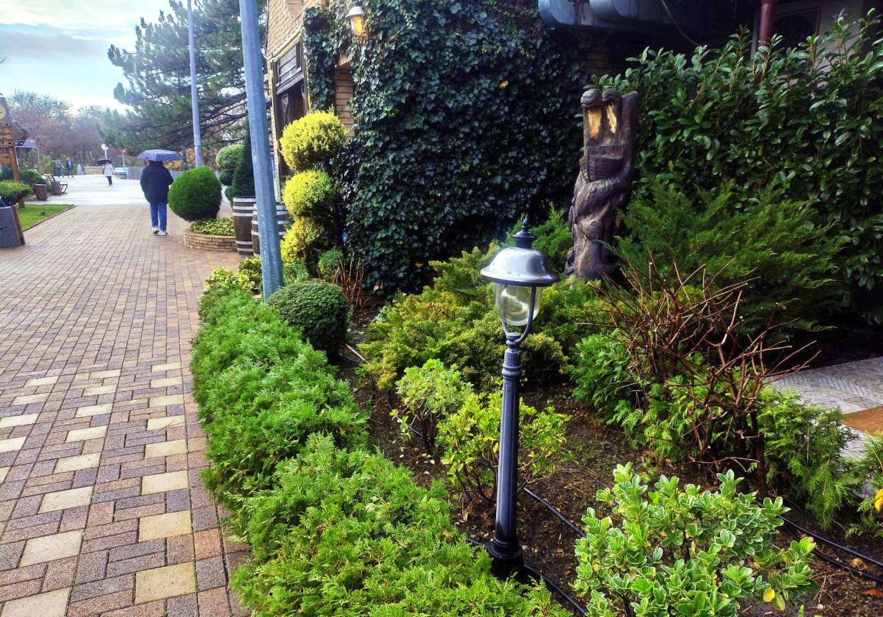 Набережная Анапа - декабрь 2025