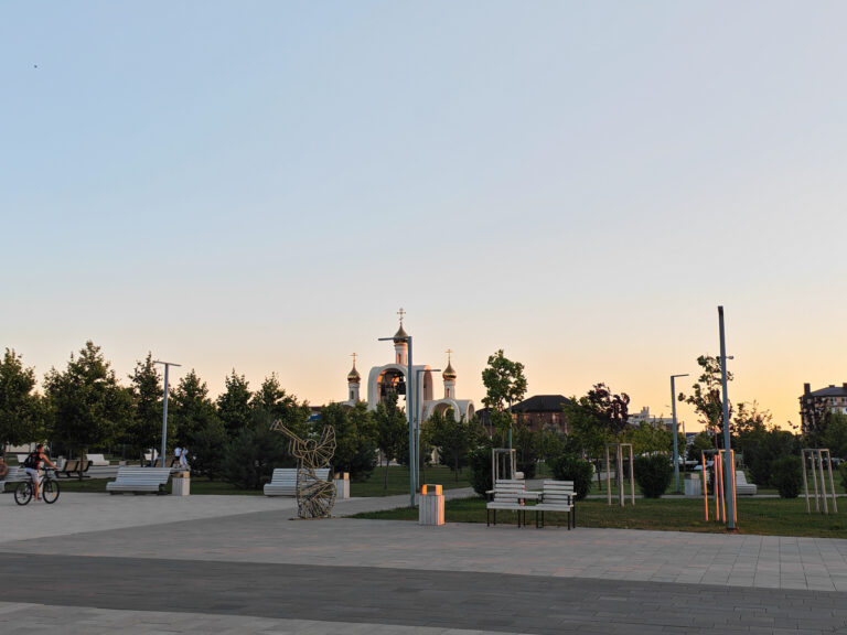 Крещенский парк в Анапе